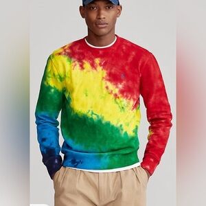 RALPH LAUREN POLO TIE DYE SWEATSHIRT